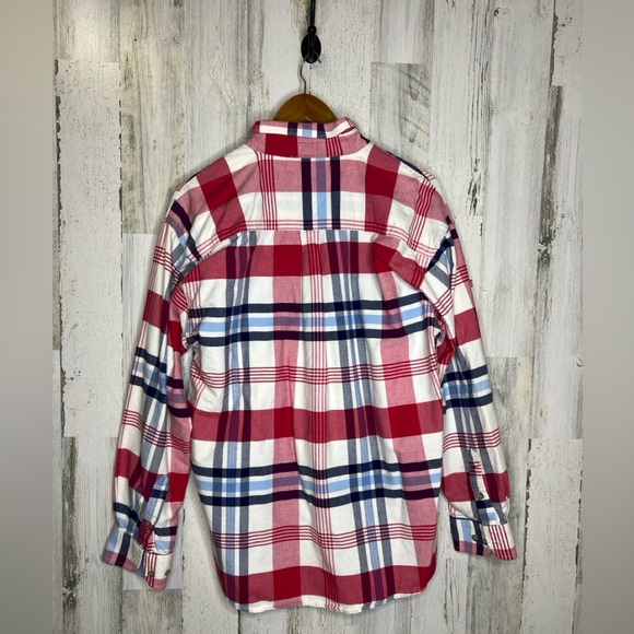 Twenty X The Wrangler Jean Co Men's Plaid Button Down Shirt Pink White Size L - Picture 2 of 12